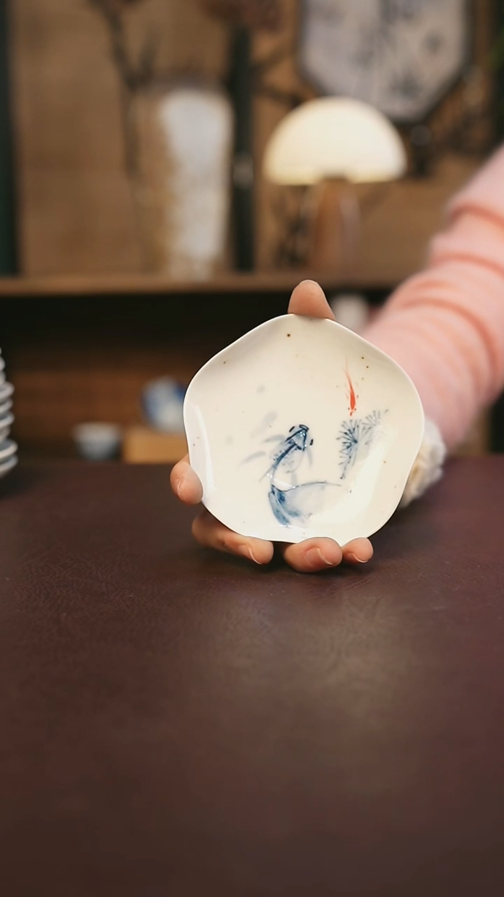 【闪购商品】景德镇陶瓷杯碗柴烧多人