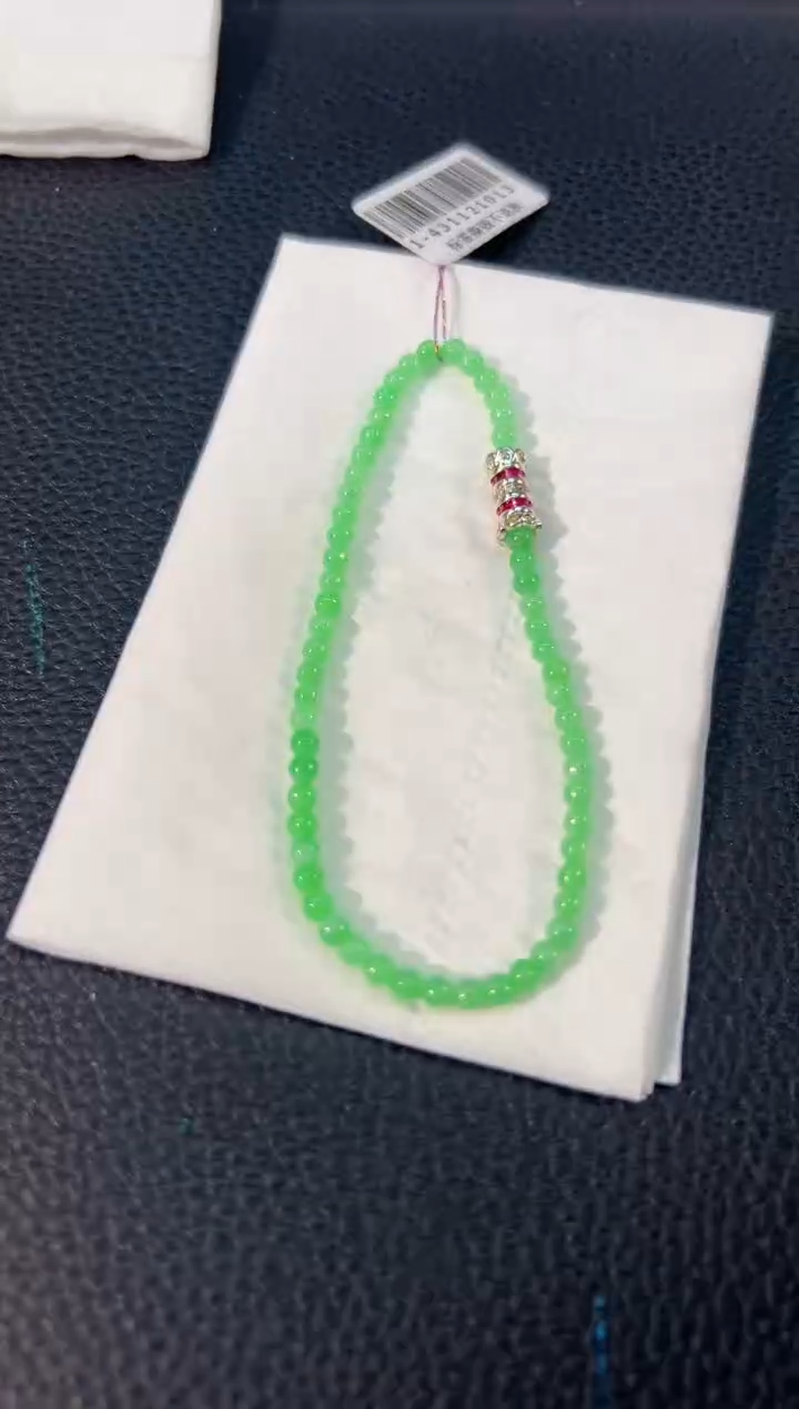 颈饰未镶嵌翡翠 缅料A货/支持复检/一件