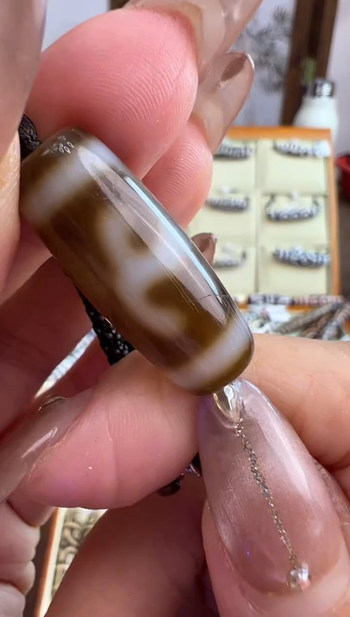 【闪购商品】玛瑙/玉髓吊坠(不含链)未镶嵌54.微瑕