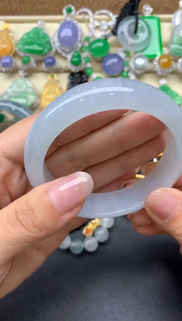 【闪购商品】翡翠手镯未镶嵌457-中国好珍宝