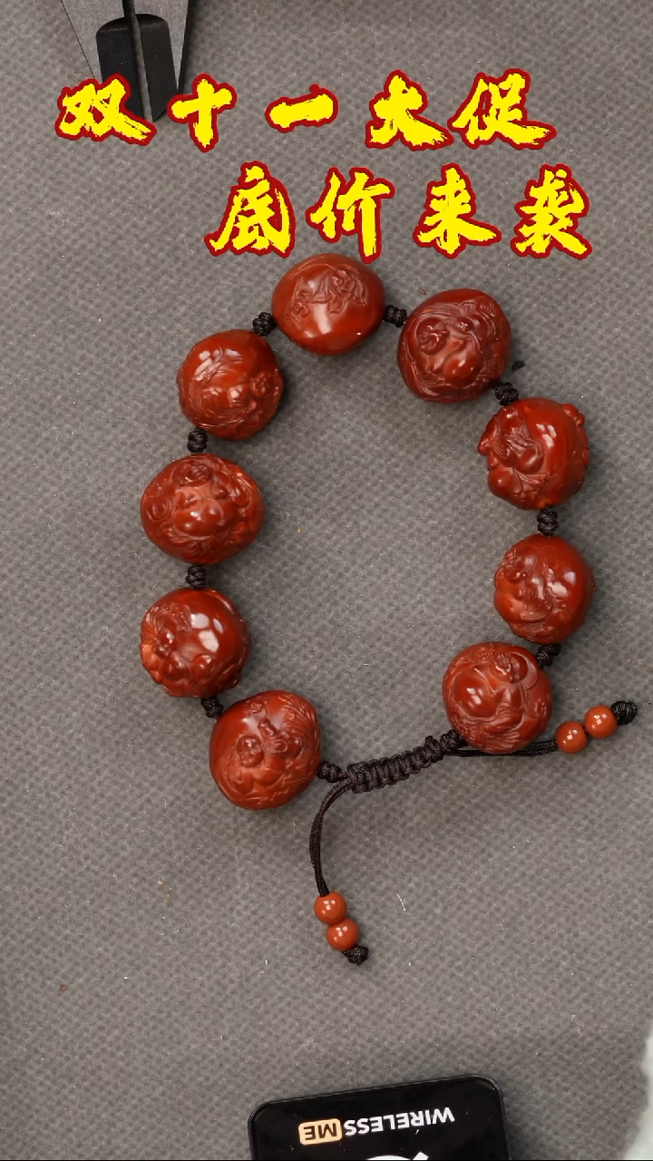 吊坠橄榄核童子弥勒21