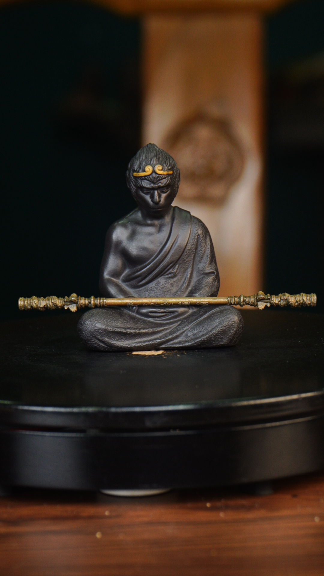 悟空（带金箍棒）宜兴紫砂