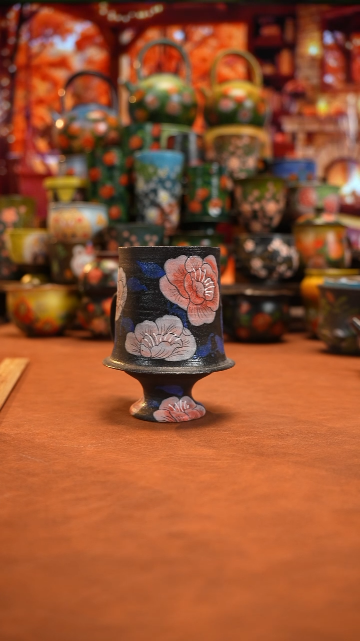 油画   釉下彩   杯子