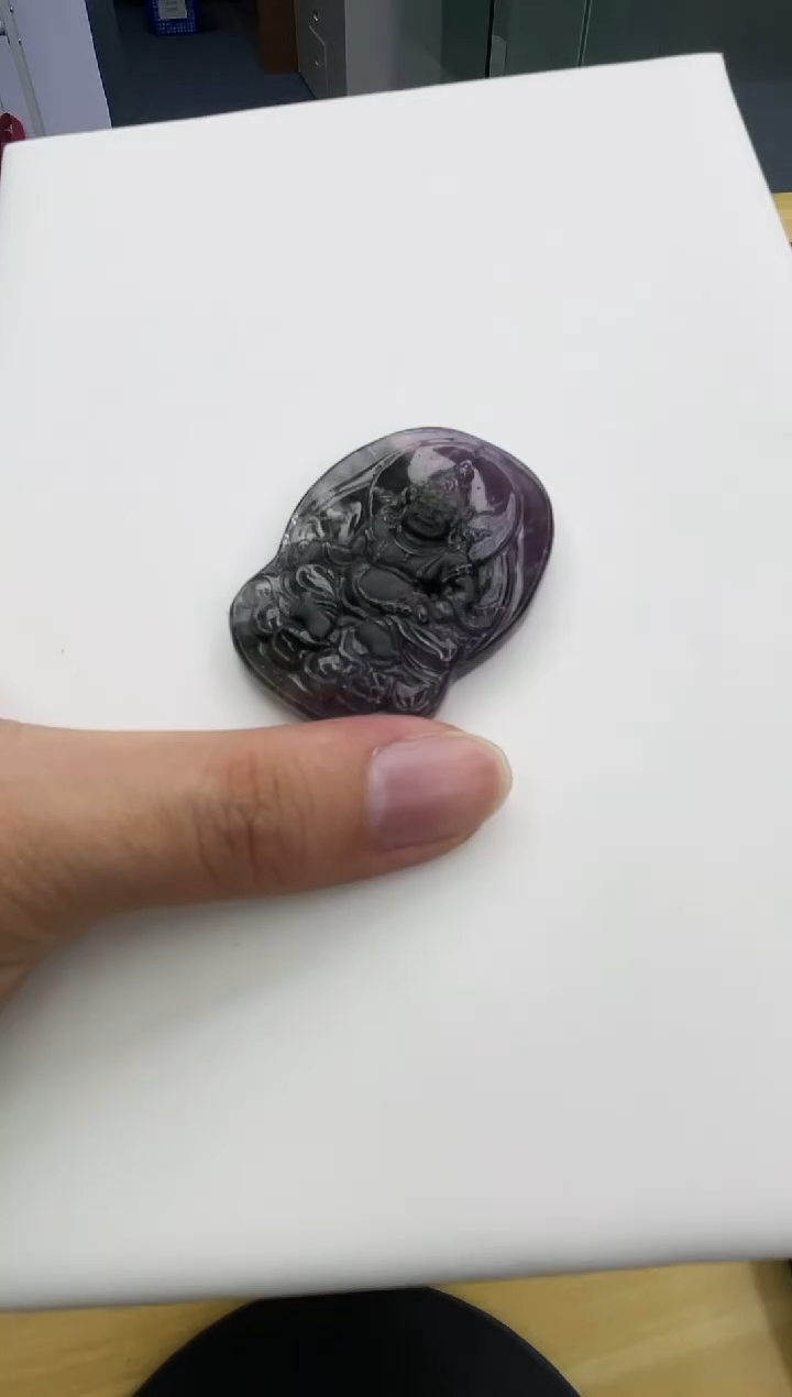 【闪购商品】水晶吊坠(不含链)未镶嵌极光23雕刻件 多样性发一