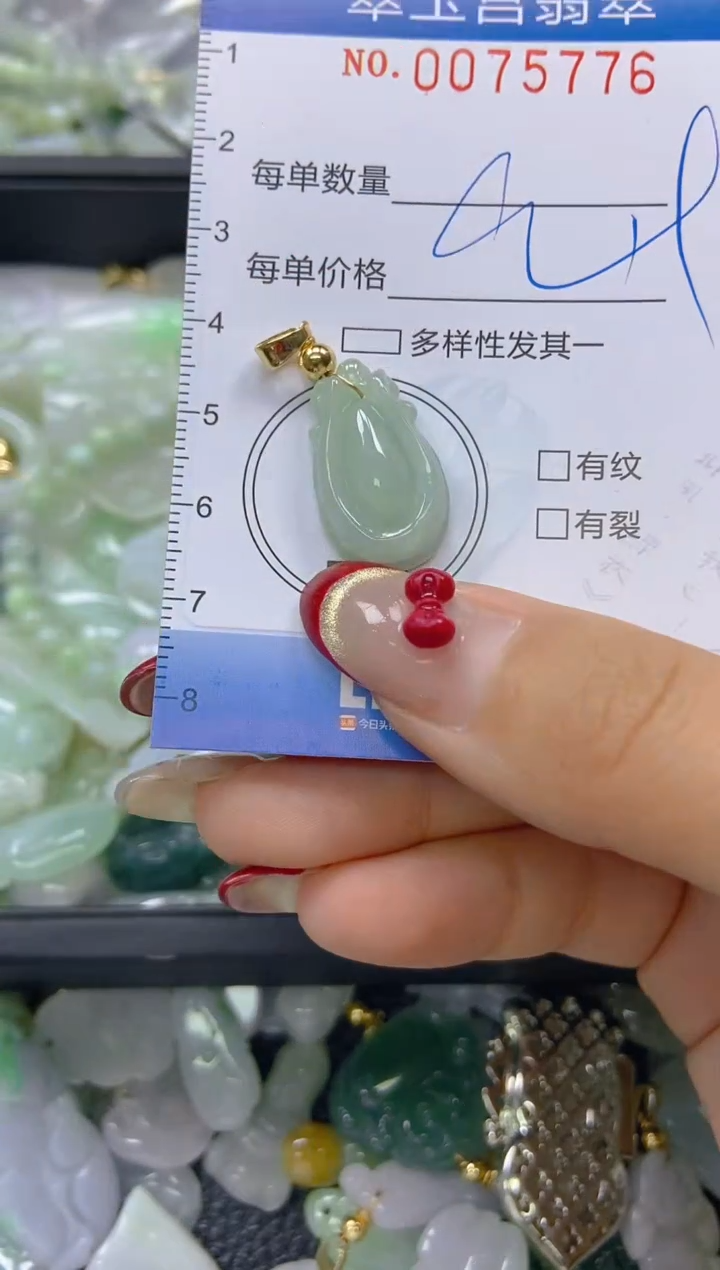 【闪购商品】翡翠颈饰未镶嵌闪购0075776