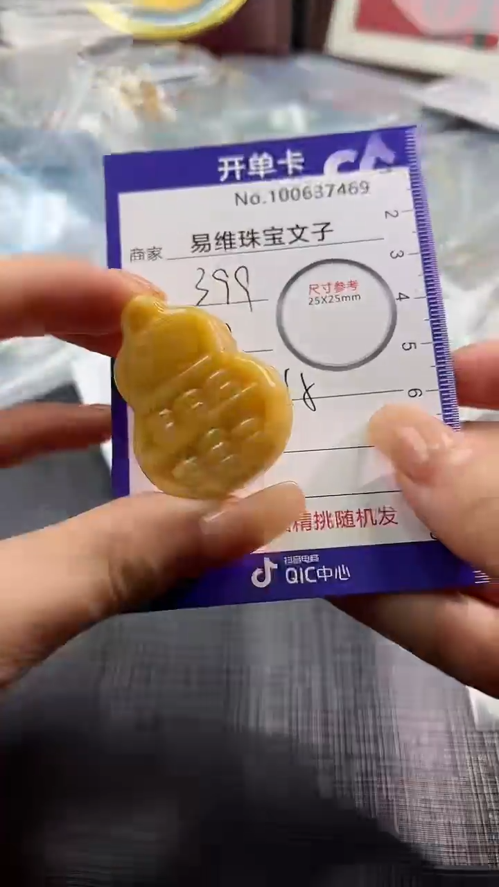 【闪购商品】翡翠颈饰未镶嵌100637469