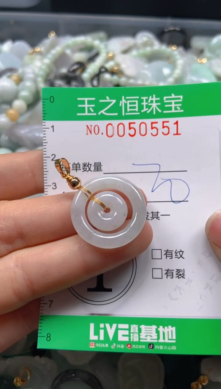 【闪购商品】翡翠颈饰未镶嵌闪购0050551
