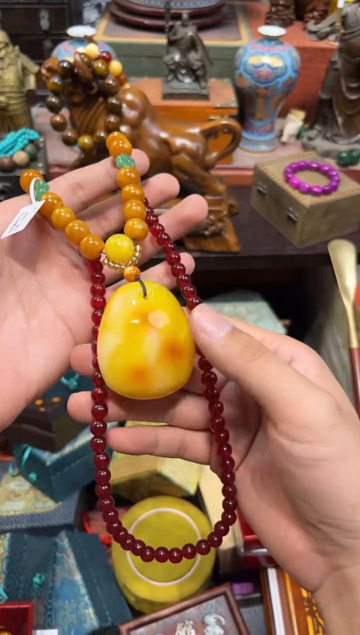 未镶嵌蜜蜡裸石A刘哥专属高端精品43