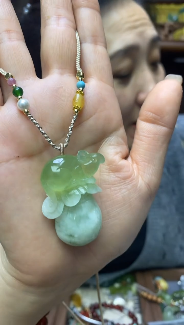【闪购商品】岫玉吊坠未镶嵌·