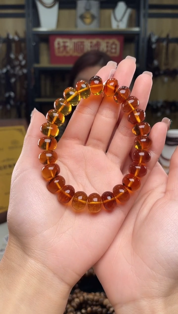 【闪购商品】琥珀裸石未镶嵌12+老型手串