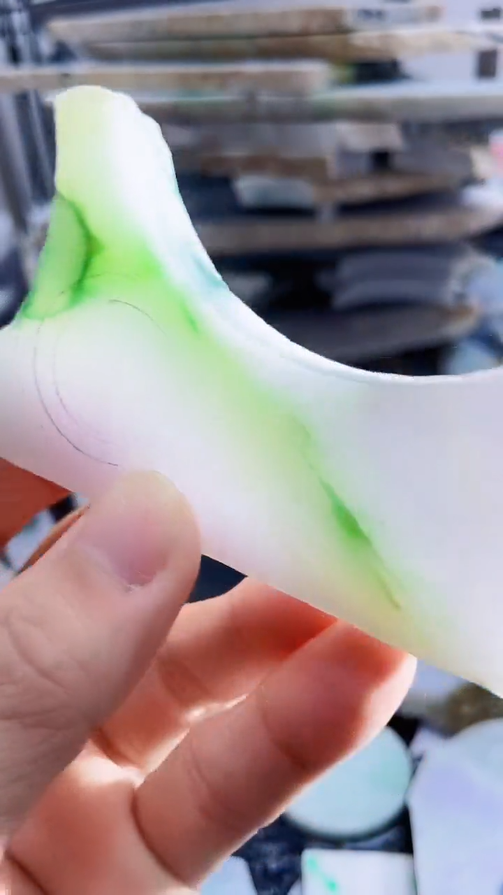 裸石翡翠天然A货翡翠板料