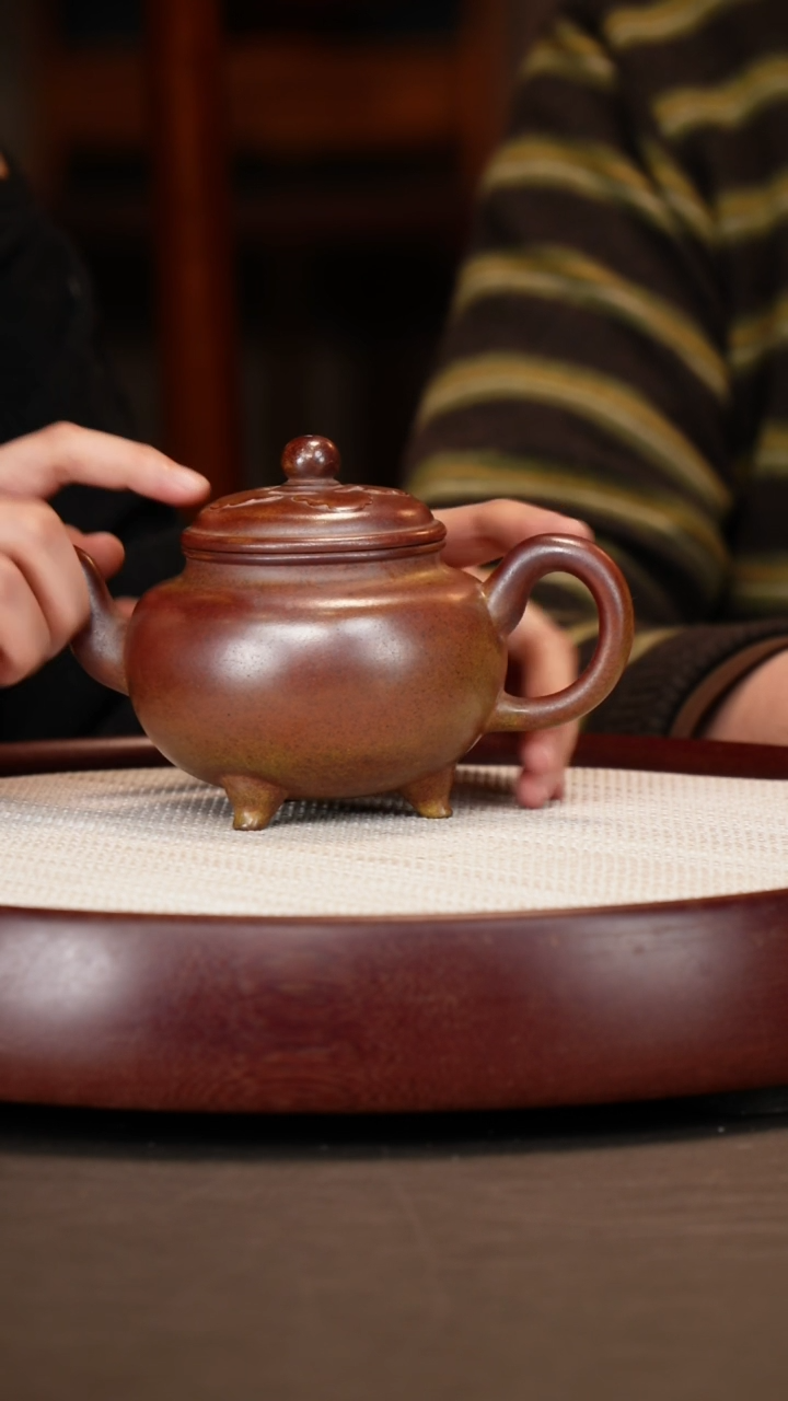 【闪购商品】紫砂茶壶大彬如意+财神画+葫芦杯*2邮票300c