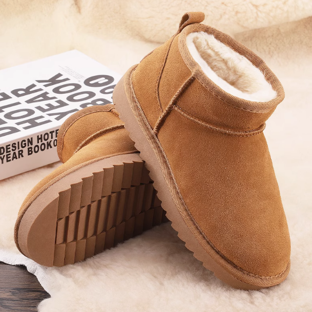 【XY  男码雪地靴】雪地靴加绒加厚冬季防滑面包棉鞋