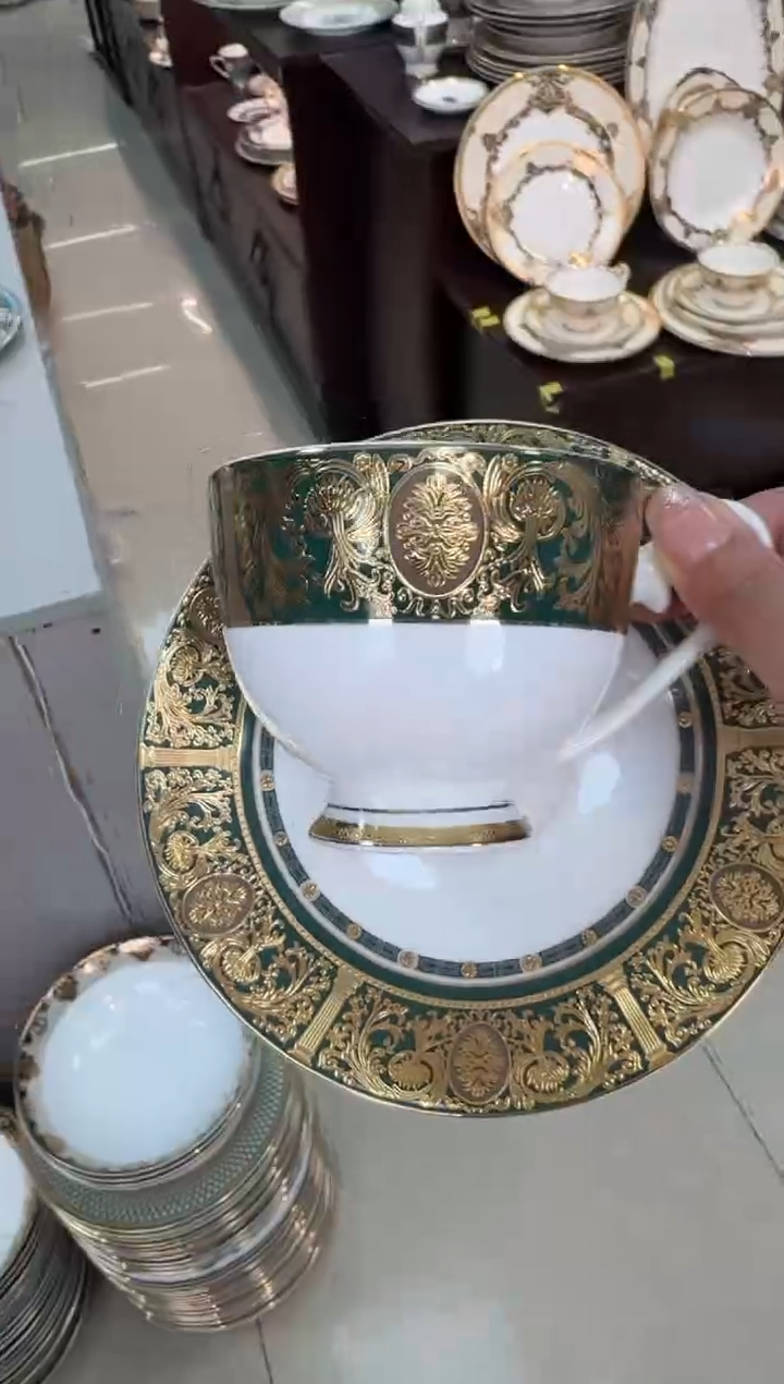 【闪购商品】瓷片咖啡杯碟福利款微瑕