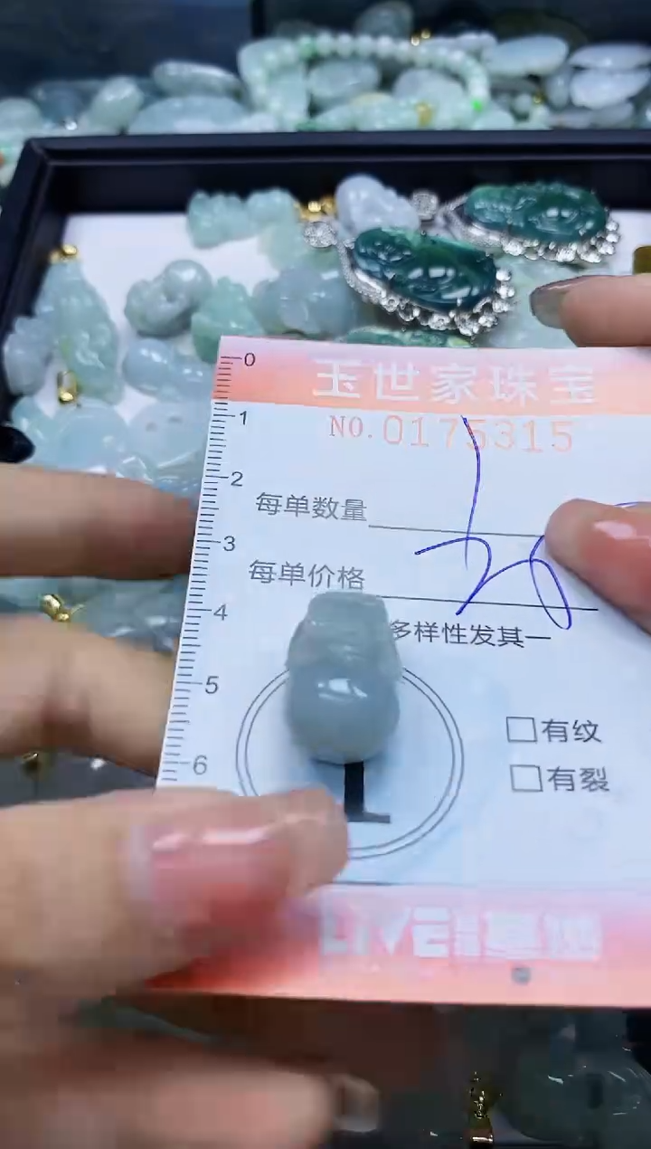 【闪购商品】翡翠颈饰未镶嵌闪购0175315