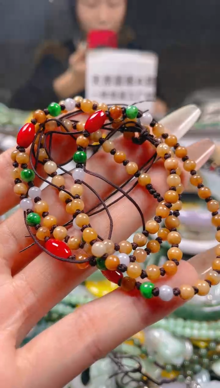 【闪购商品】翡翠颈饰未镶嵌/L/翡翠A货一图一物