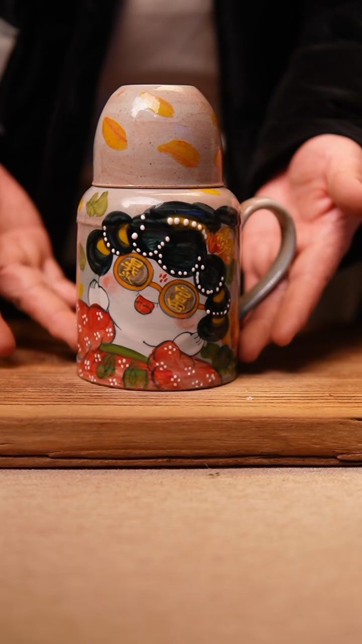 【闪购商品】@@陶园瓷舍@@纯手工手绘@高温釉下彩