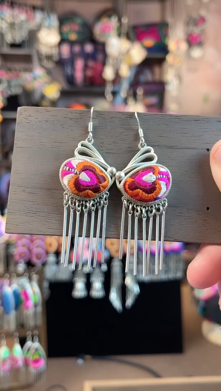 织绣   民族风手工非遗老绣饰品405