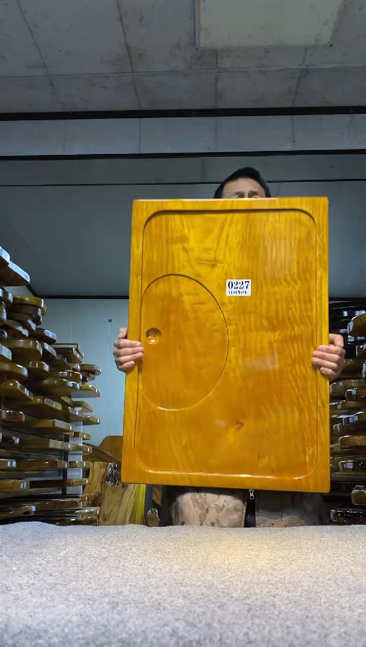 实木茶盘 一物一拍（不含配件）