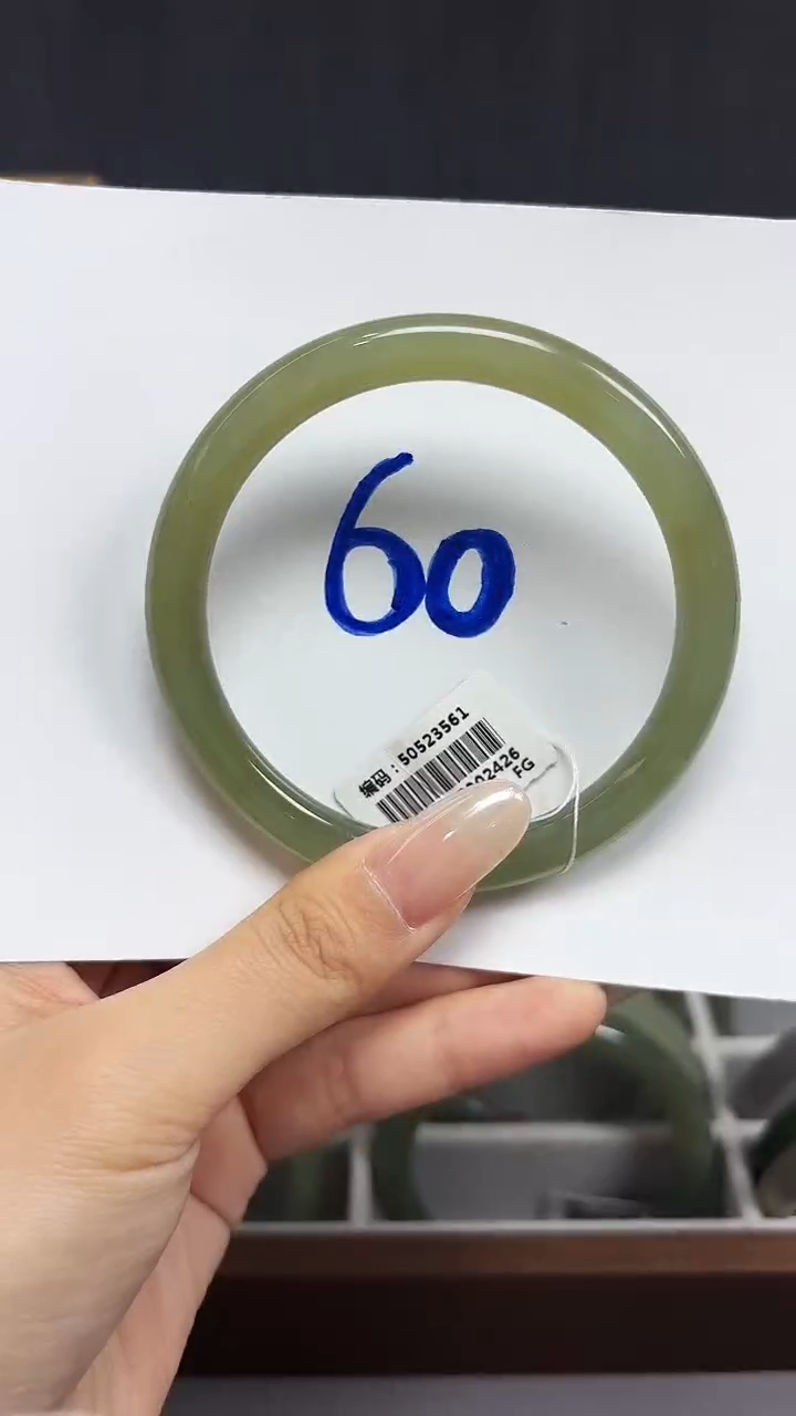 未镶嵌手镯和田玉3561