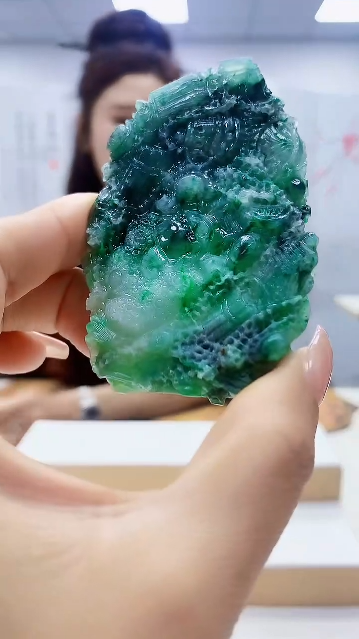 未镶嵌定制翡翠4829ty-毛货挂件57