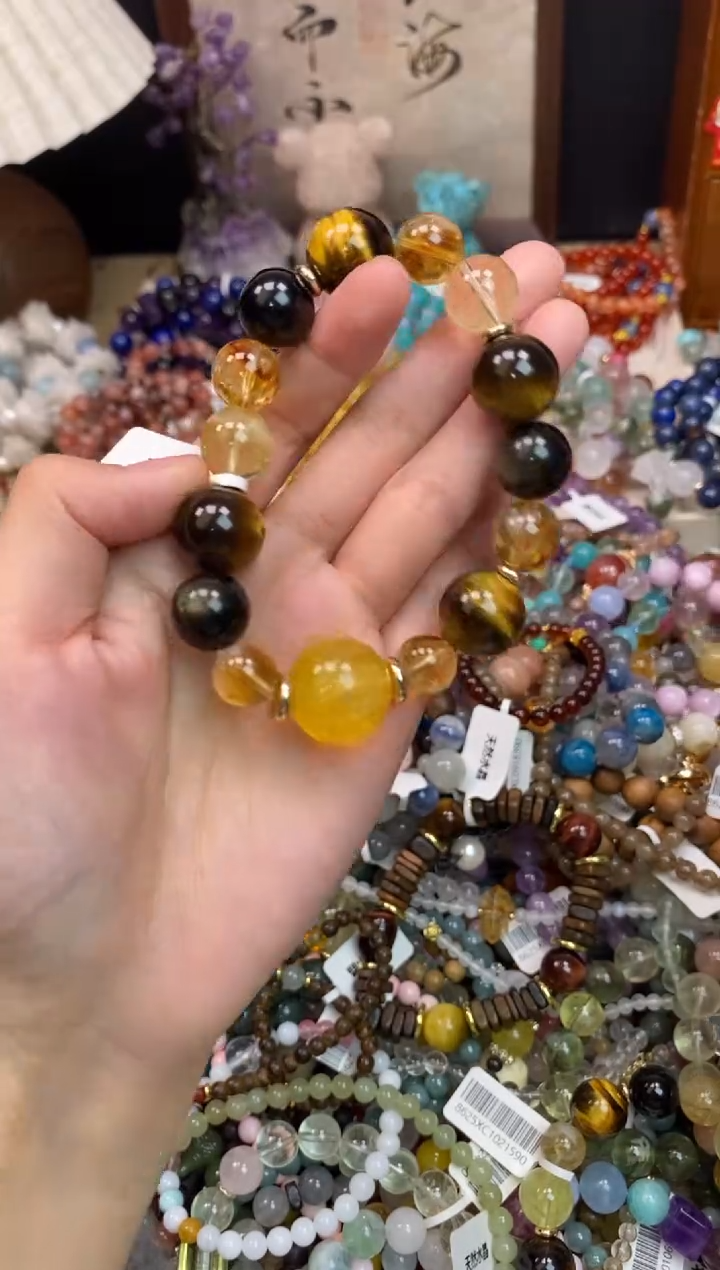 未镶嵌手链黄晶429