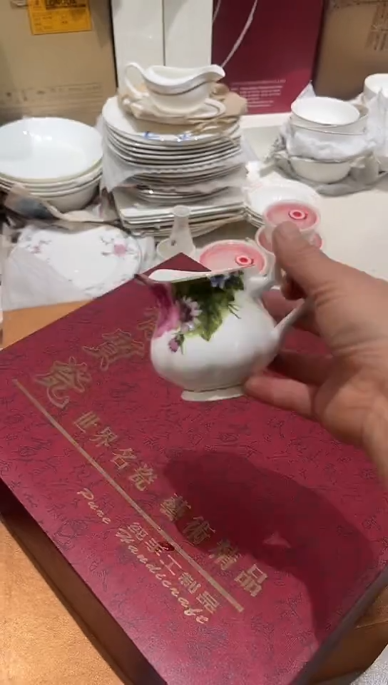 骨瓷奶缸隆达骨瓷