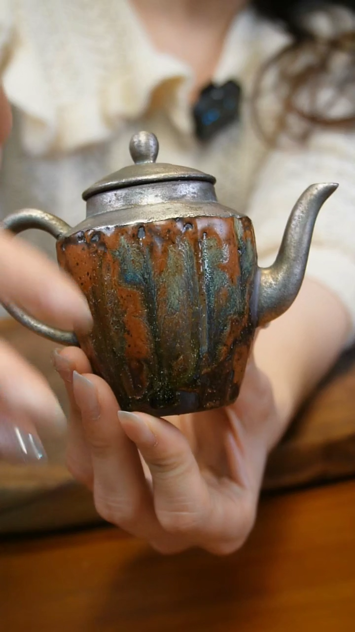 【闪购商品】Y02玉丹冰清磨砂感老岩泥茶壶