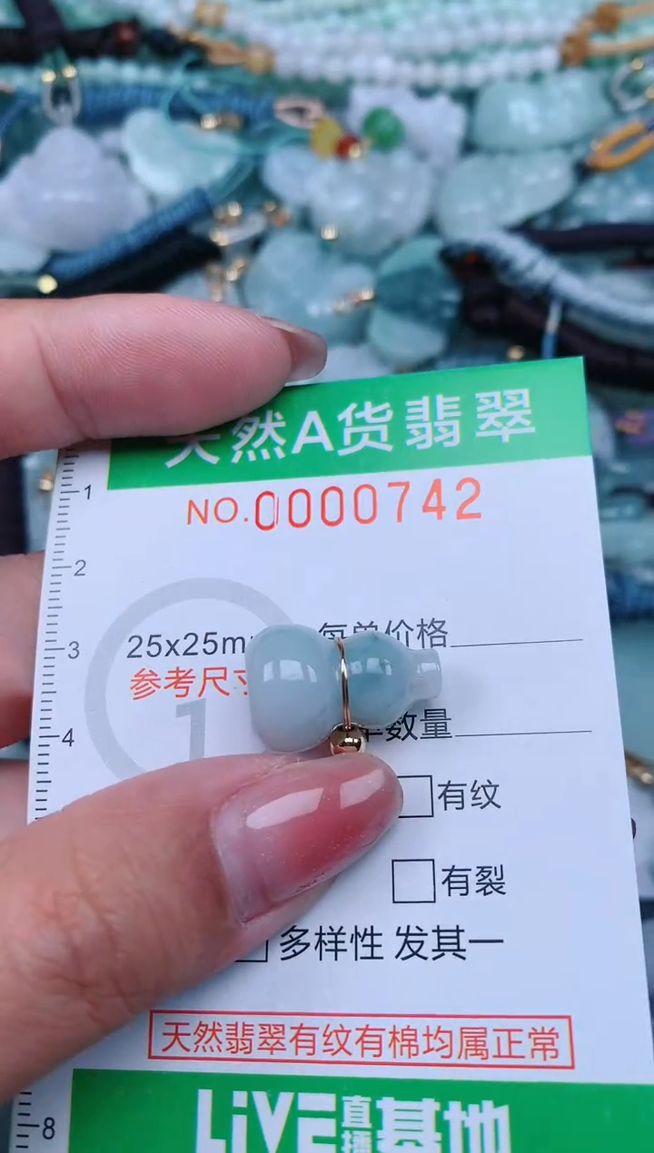 【闪购商品】翡翠颈饰未镶嵌.0000742
