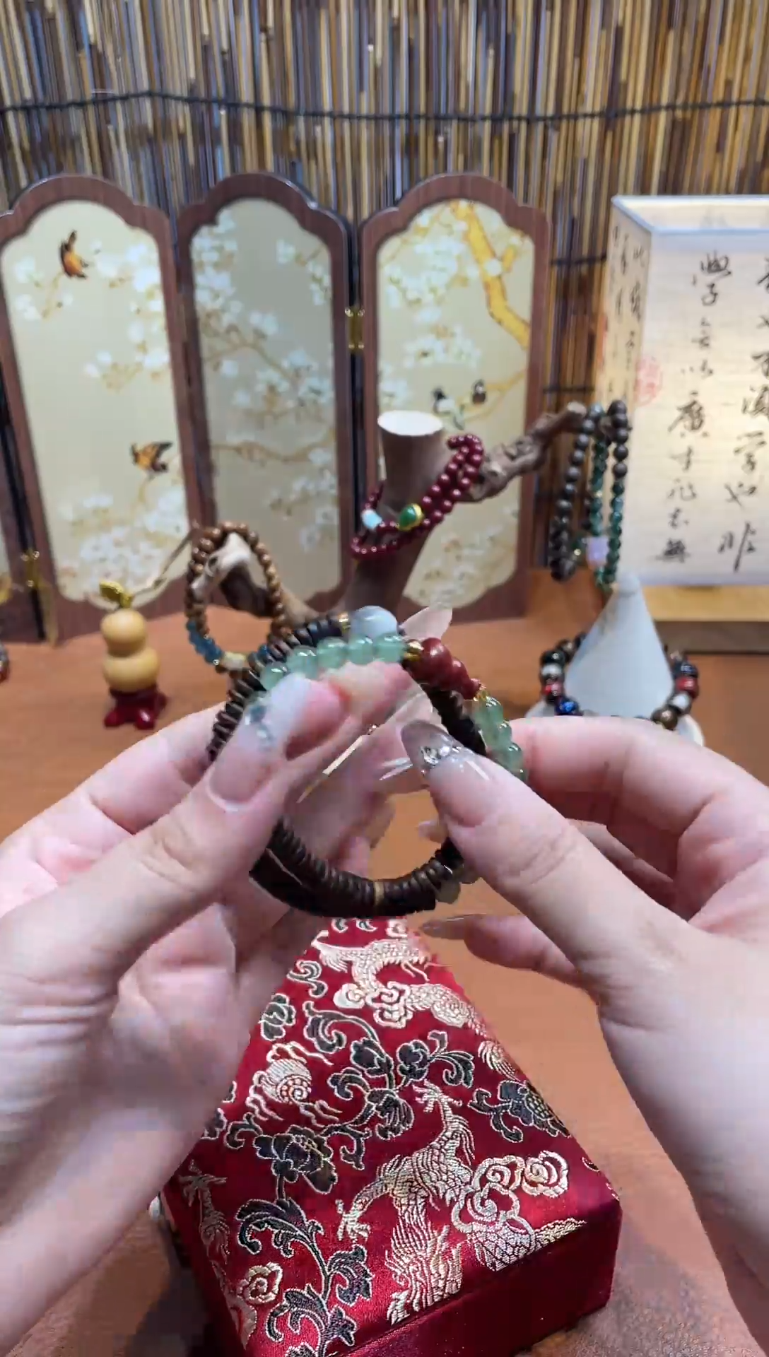 非洲檀香手串/手链柒月撤柜闪购链接（多样性发其一）￥