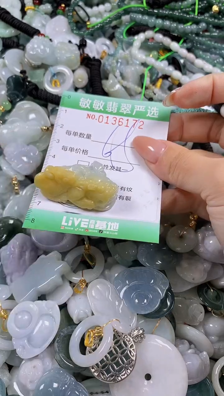 【闪购商品】翡翠颈饰未镶嵌闪购0136172