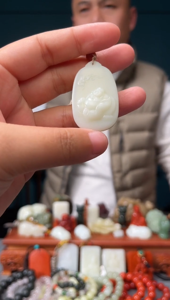 【闪购商品】和田玉未镶嵌颈饰吊坠