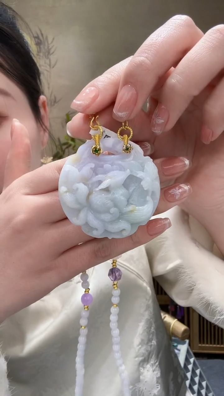 【闪购商品】翡翠颈饰未镶嵌吊坠