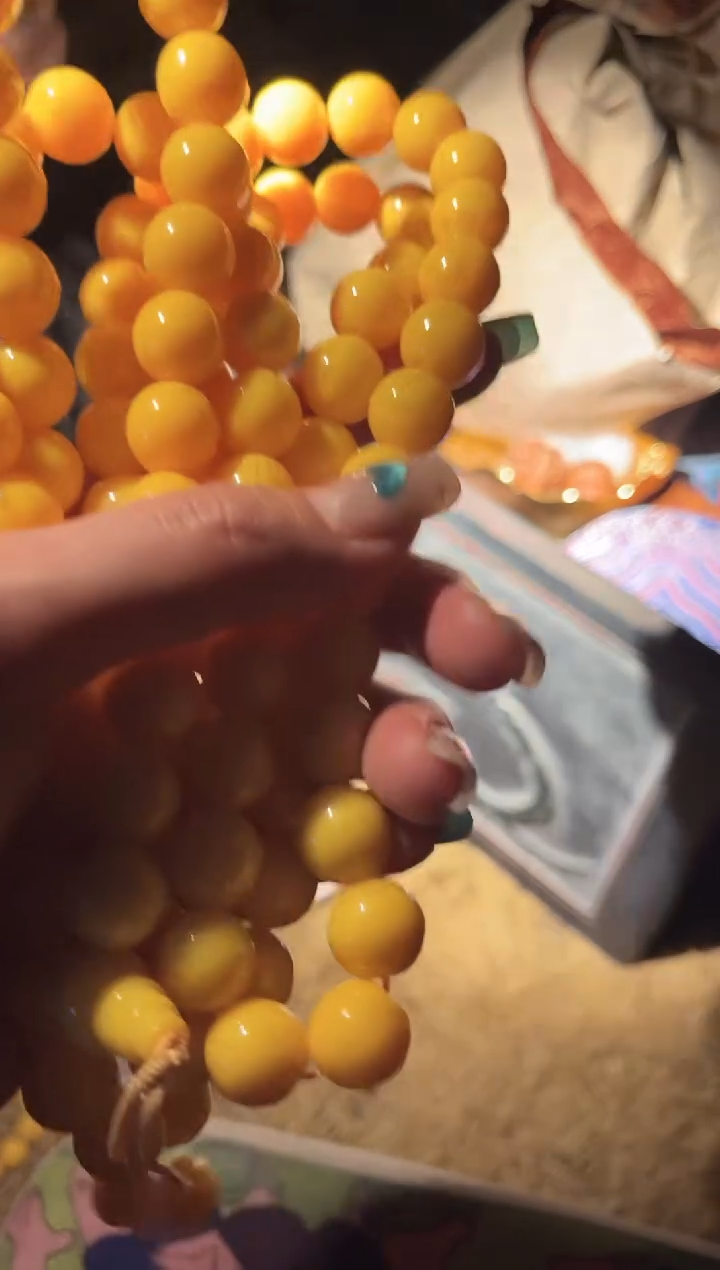 【闪购商品】【闪购商品】黄色项链108两个