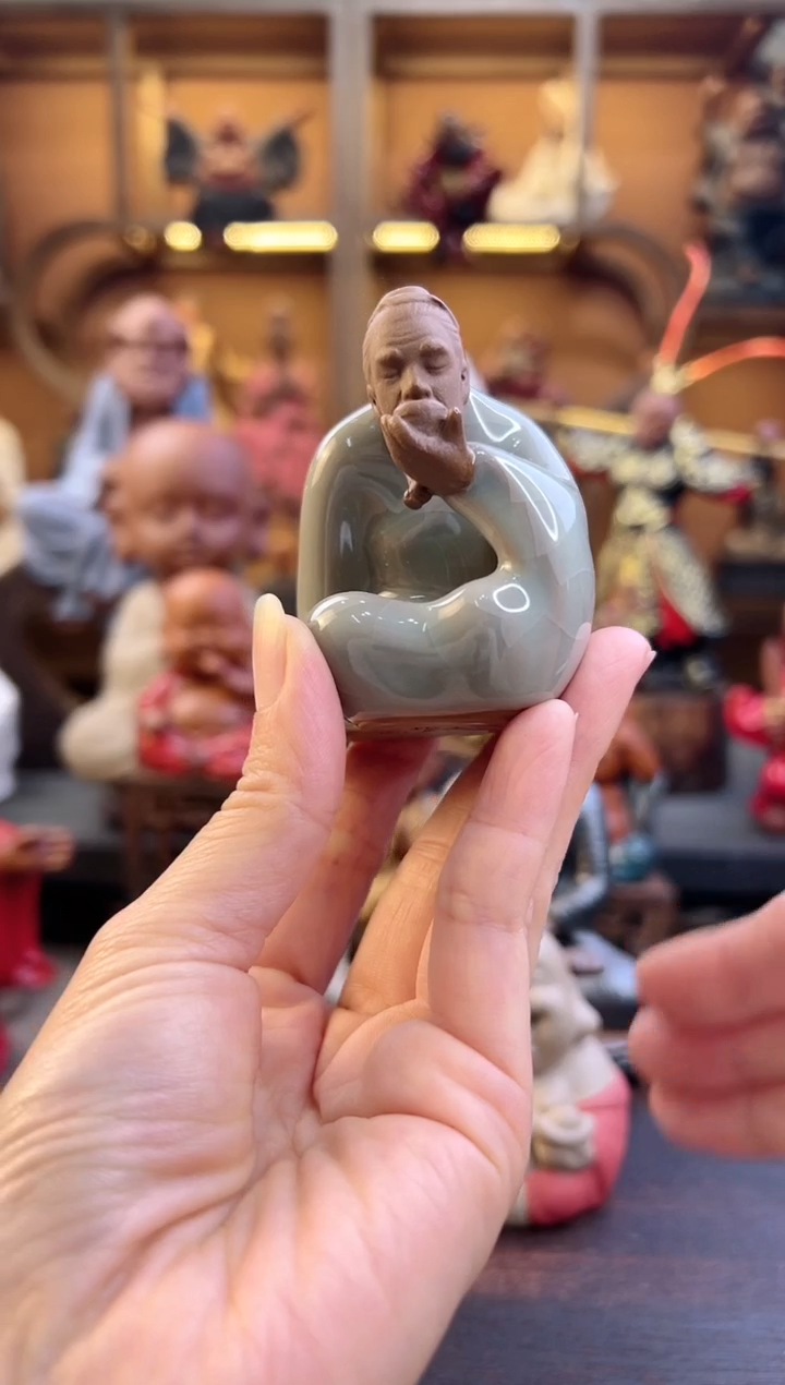 紫砂茶宠器闵紫砂茶宠摆件