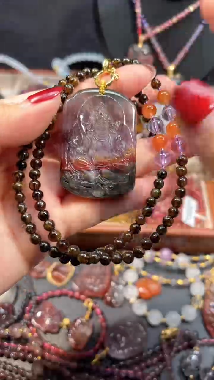 【闪购商品】水晶颈饰未镶嵌【百晶灵儿】天然定制款