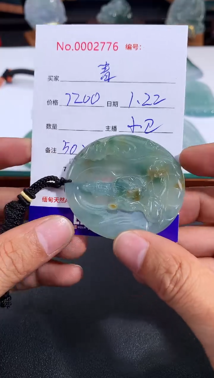 【闪购商品】翡翠颈饰未镶嵌青