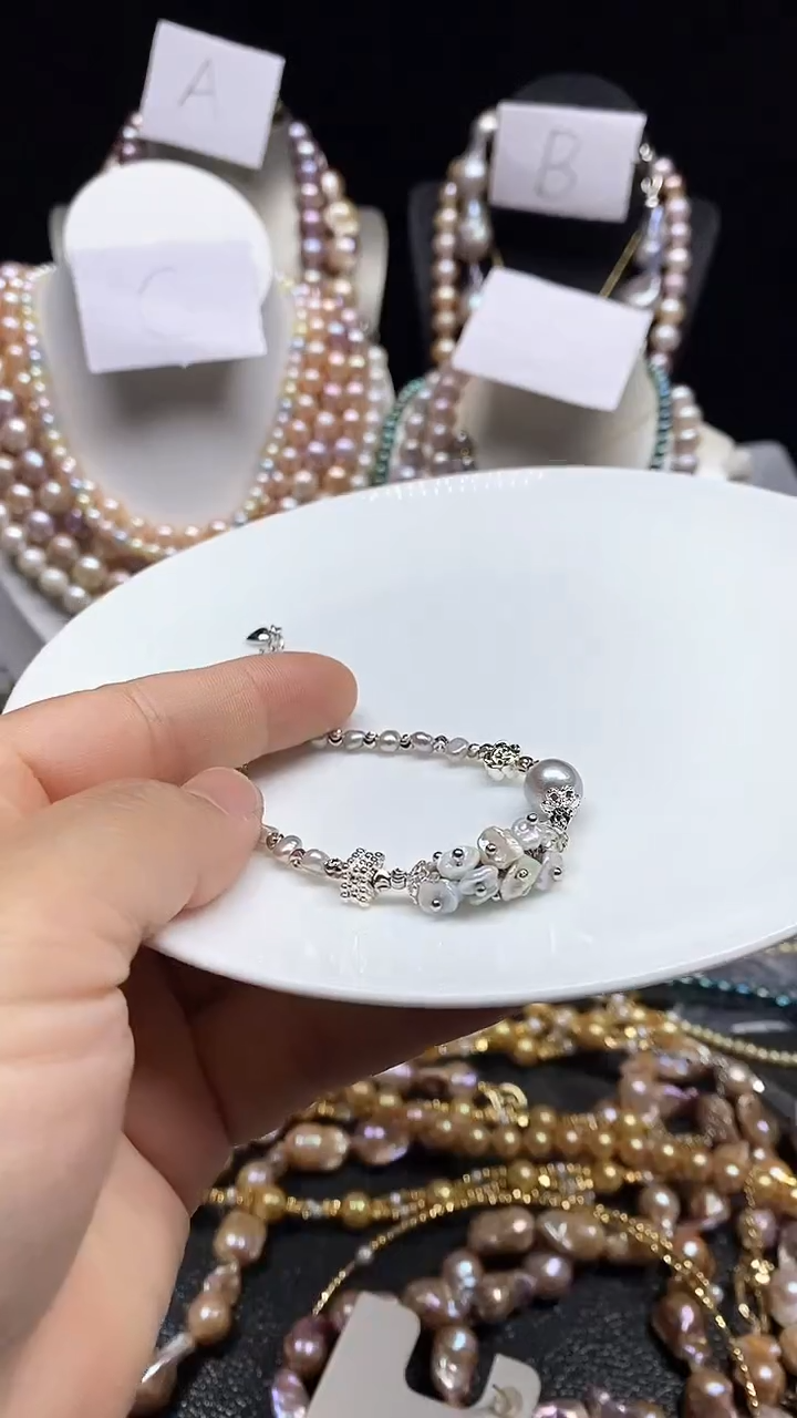 【闪购商品】淡水珍珠手串未镶嵌多人