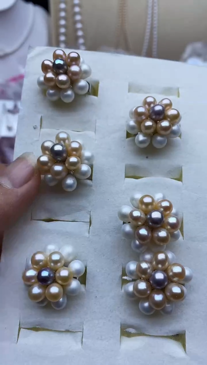 未镶嵌戒指淡水珍珠戒指多样性发其一