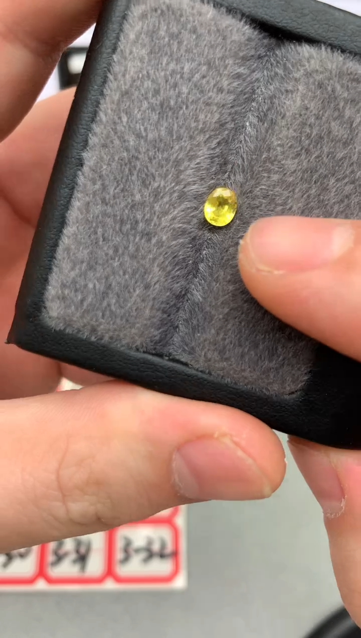 【闪购商品】蓝宝石裸石未镶嵌3-1 黄蓝宝裸石