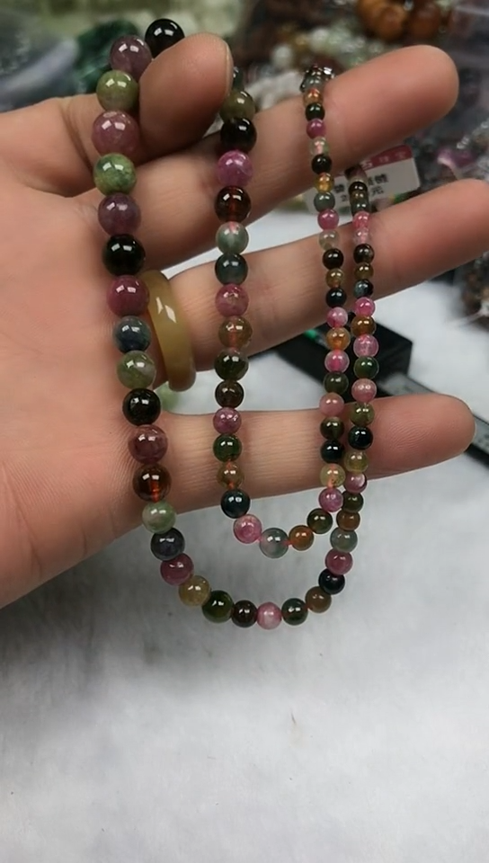 【闪购商品】碧玺手链未镶嵌塔链