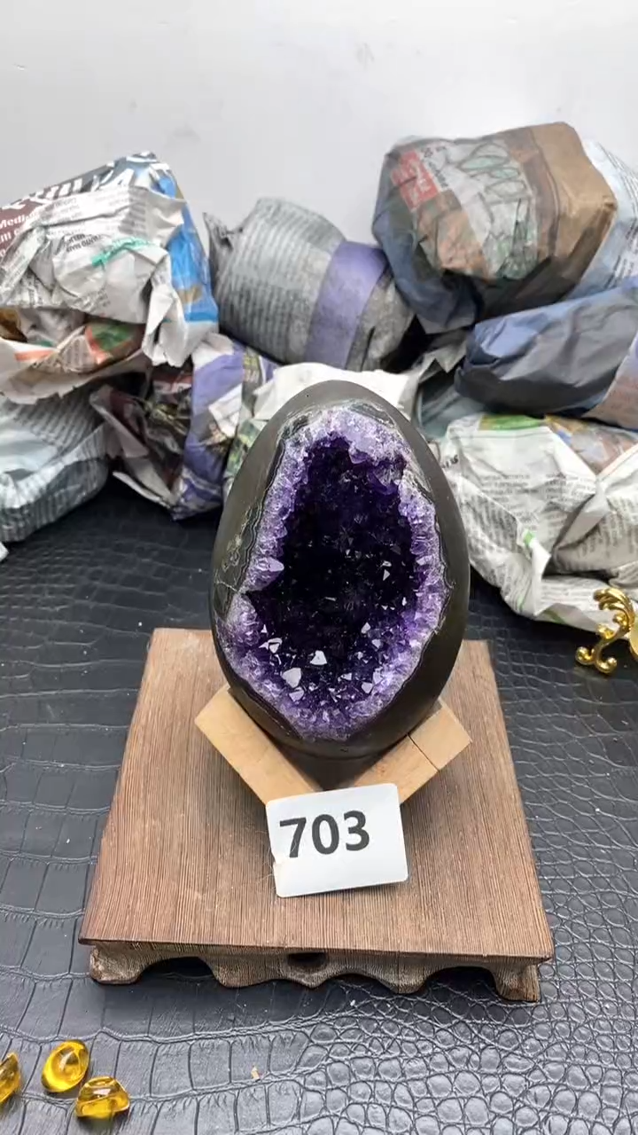 【闪购商品】紫晶1未镶嵌703号龍蛋