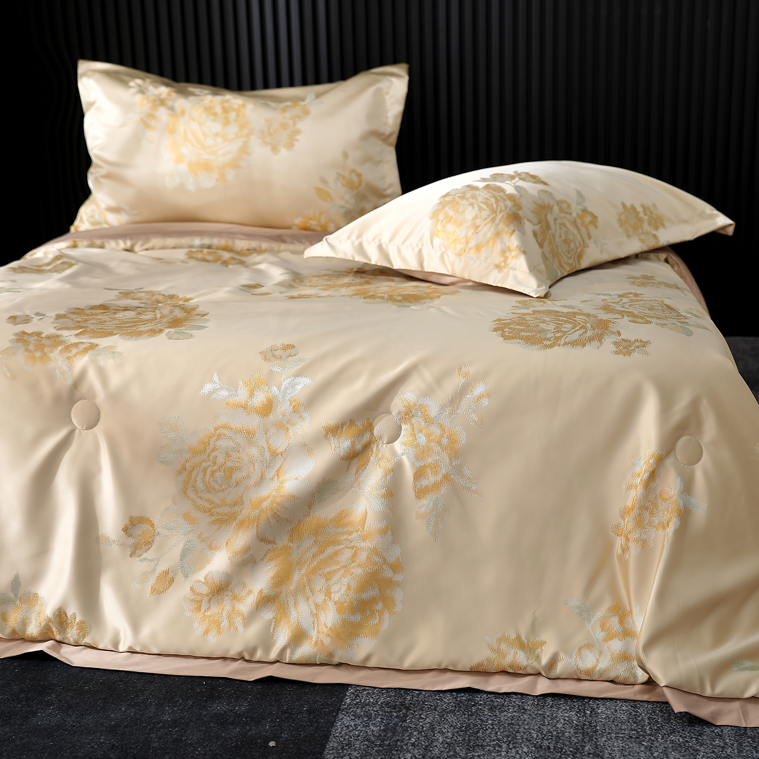 【国色芳华黄】 200*230 沃尔福特高精密春秋被