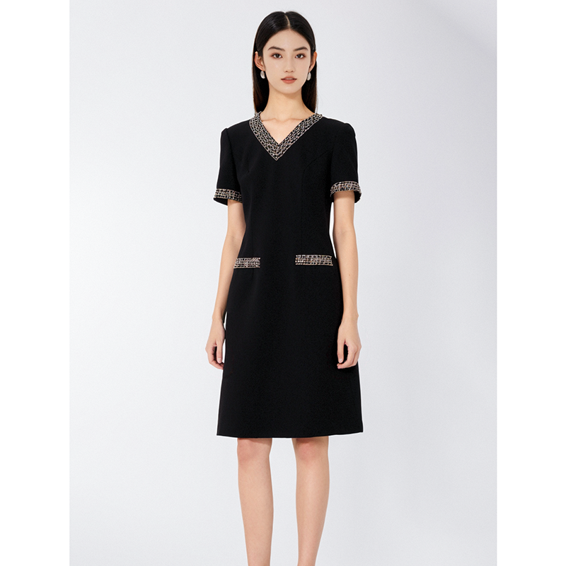  妈妈时尚休闲连衣裙春夏新款高端台湾装 欧3061G