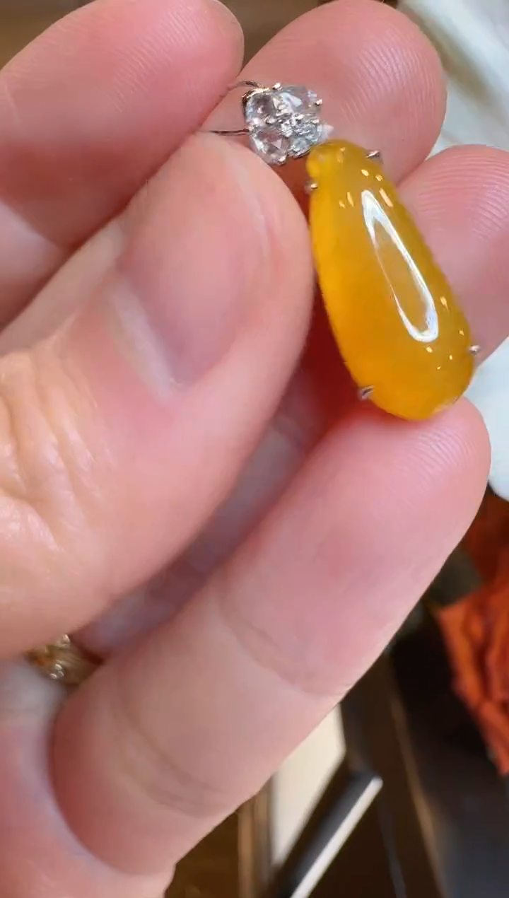 【闪购商品】翡翠吊坠(不含链)18K金镶嵌多样性团购发一件