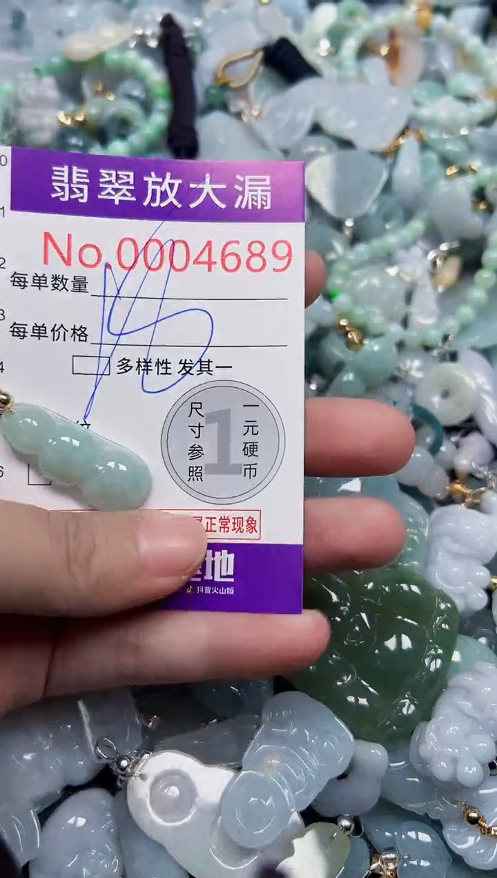 颈饰未镶嵌翡翠4689