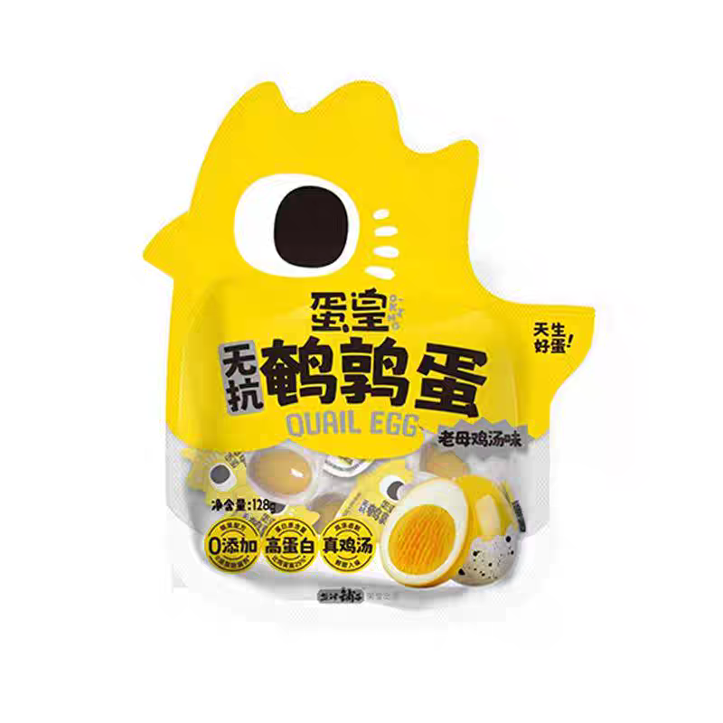 盐津铺子蛋皇鹌鹑蛋鸡汤盐焗味400g