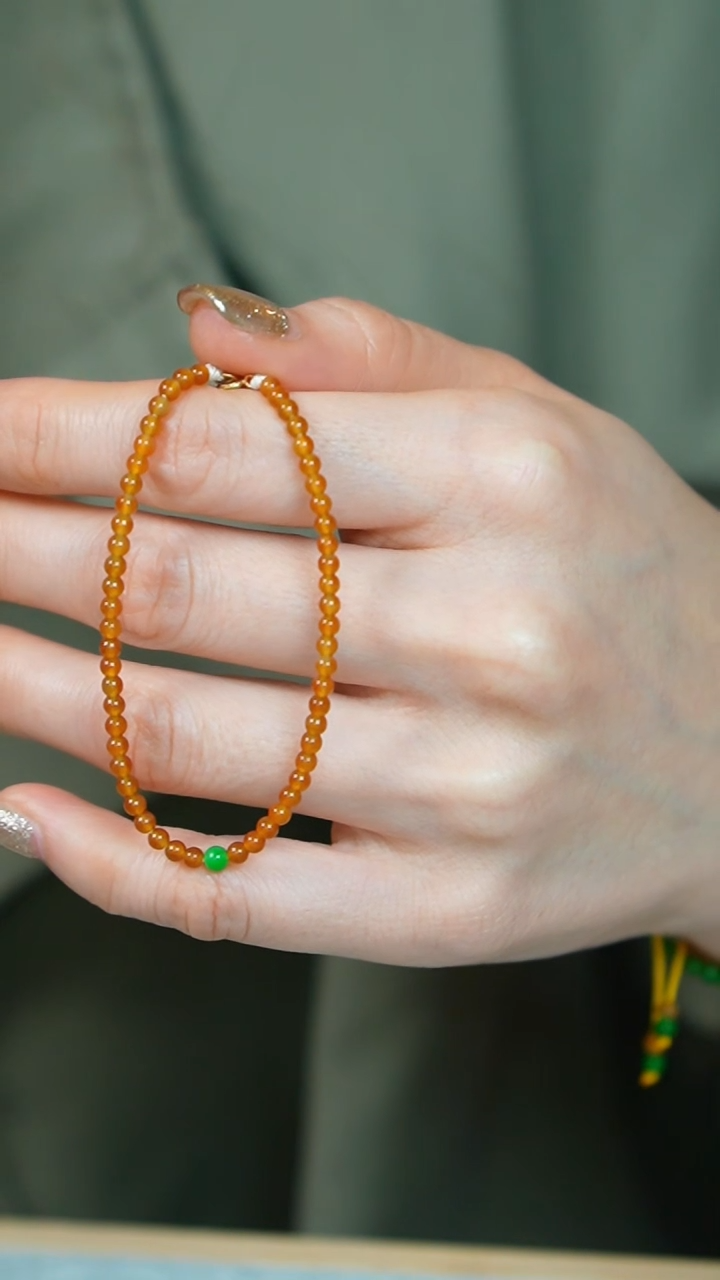 【闪购商品】翡翠手串未镶嵌49号-珠串/姿/3