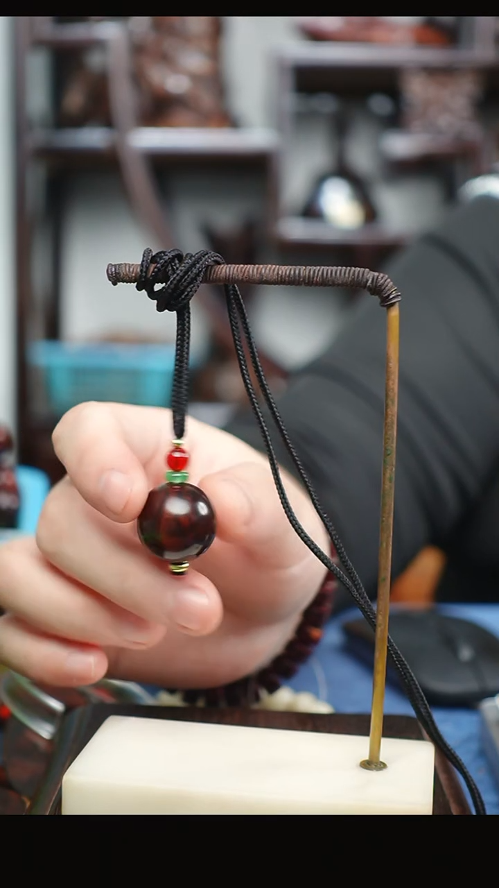 木本降真香红降花梨公2.0单珠