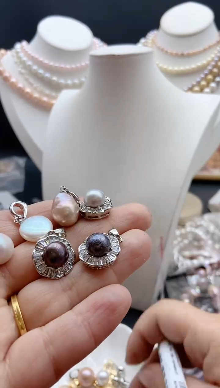 【闪购商品】淡水珍珠颈饰未镶嵌1